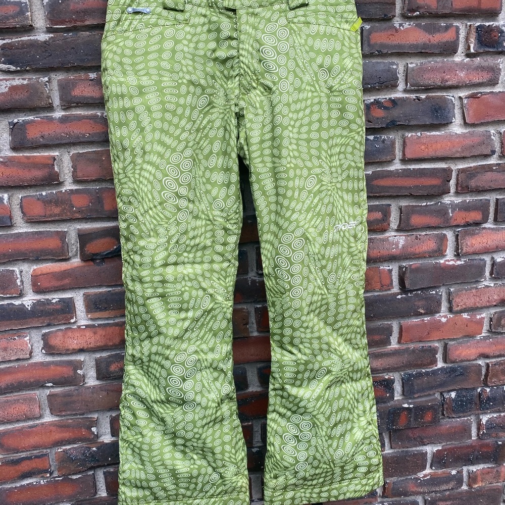 Spyder Green Women’s 6 Ski Pants